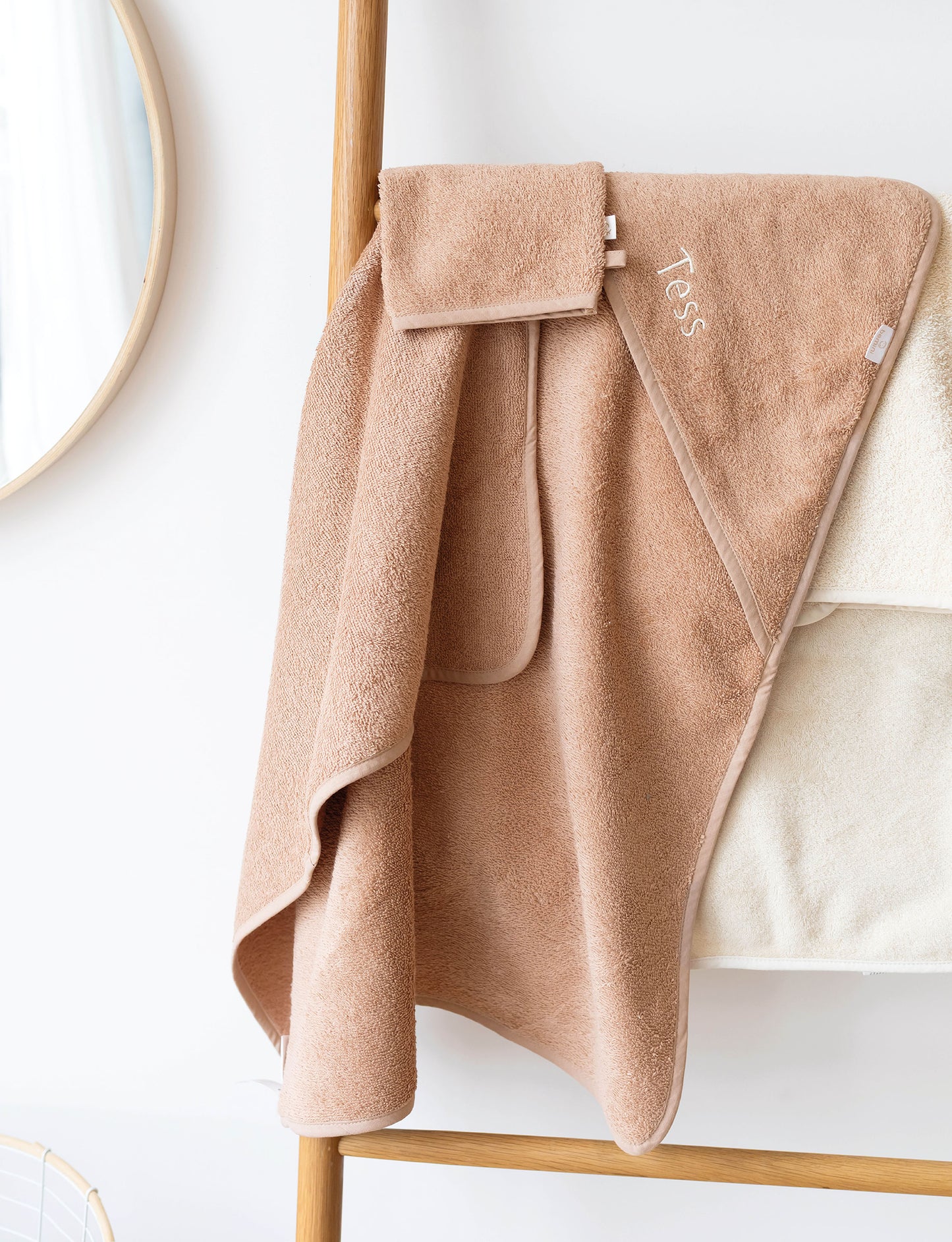 Bath cape Beige