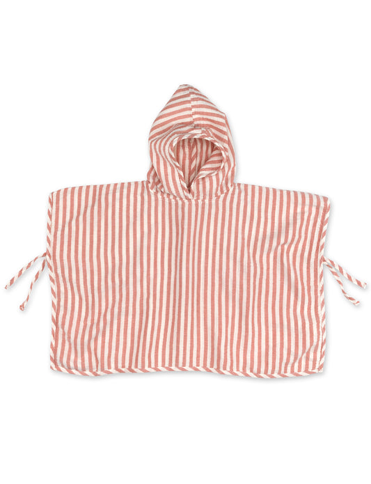 Poncho gaze de coton Carmin