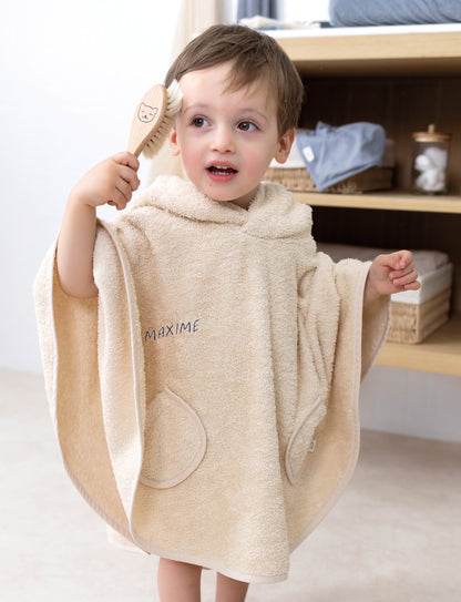 Bath poncho Cream