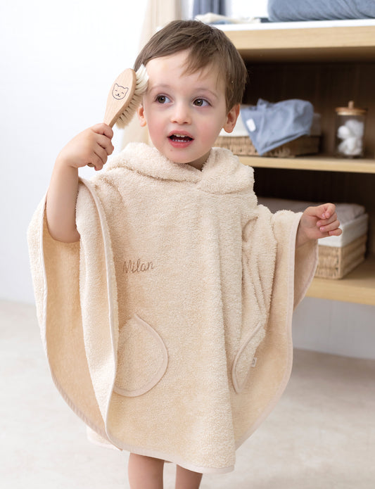 Bath poncho Cream