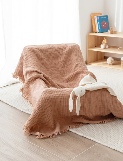 Couverture swaddle Moka