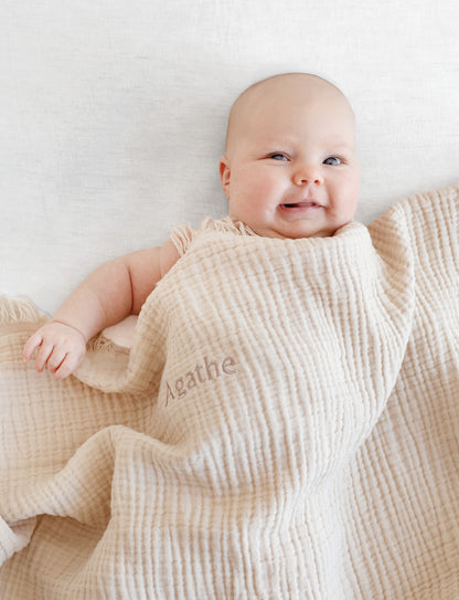 Couverture swaddle Naturel