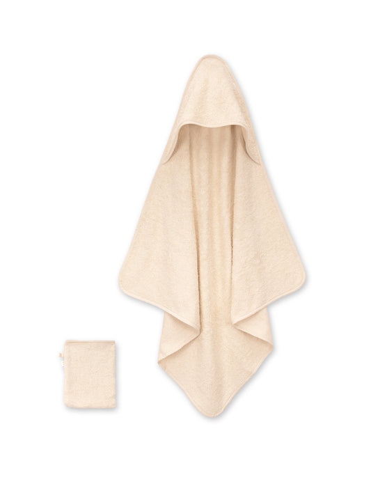 Bath cape Cream