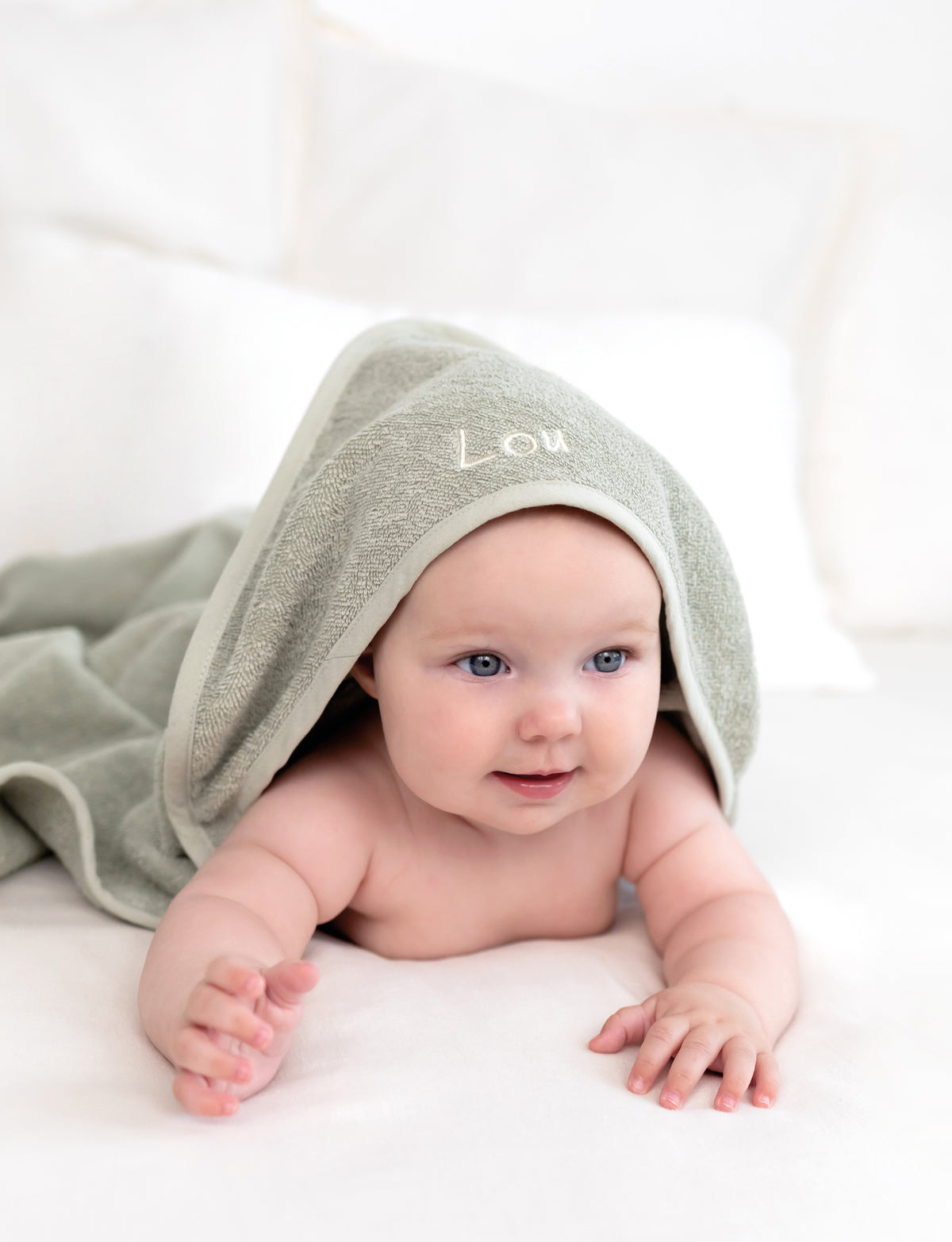 Bath cape Kaki