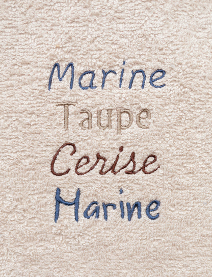 Cape de bain Sesame